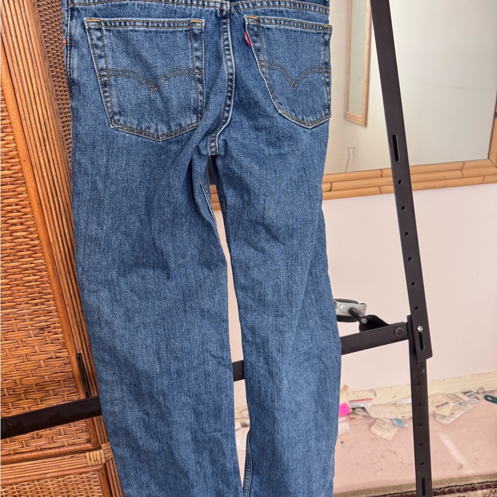 Levi's Men's 516 Straight-Leg Blue Denim Jeans